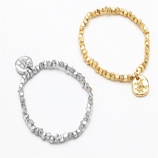 Couple Jewelry Tanabata Gift Broken Gold Bracelet